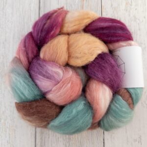 Polwarth és selyem szalaggyapjú