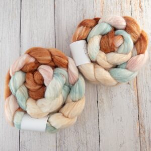 Polwarth és selyem szalaggyapjú