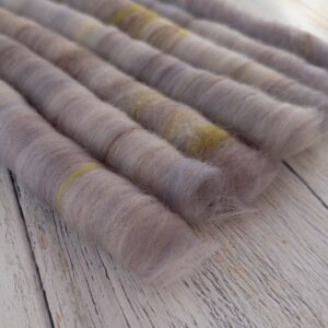 Rolag - corriedale, bambusz szál, 45 g