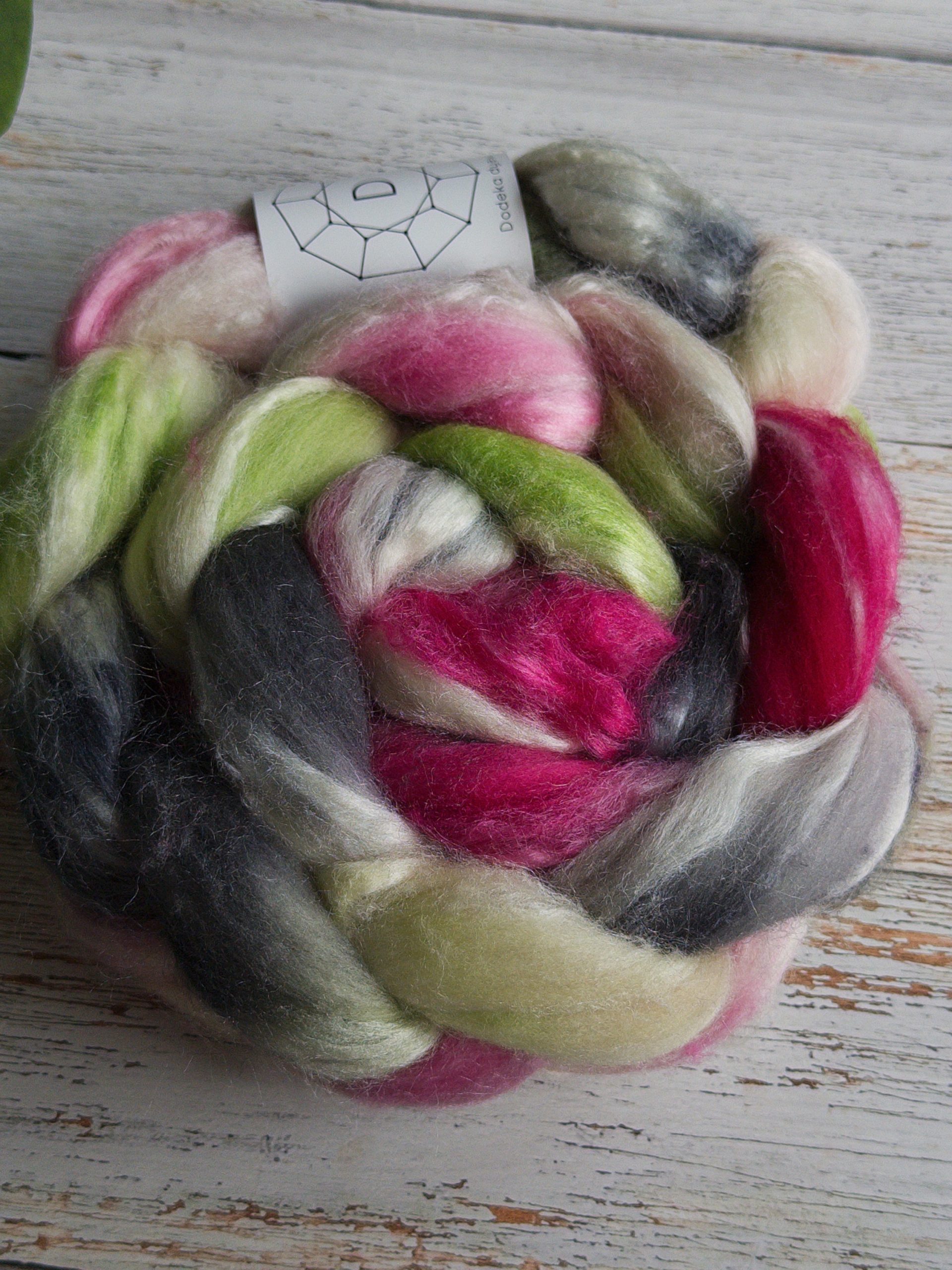 Merino - mulberry selyem szalaggyapjú - Image 2
