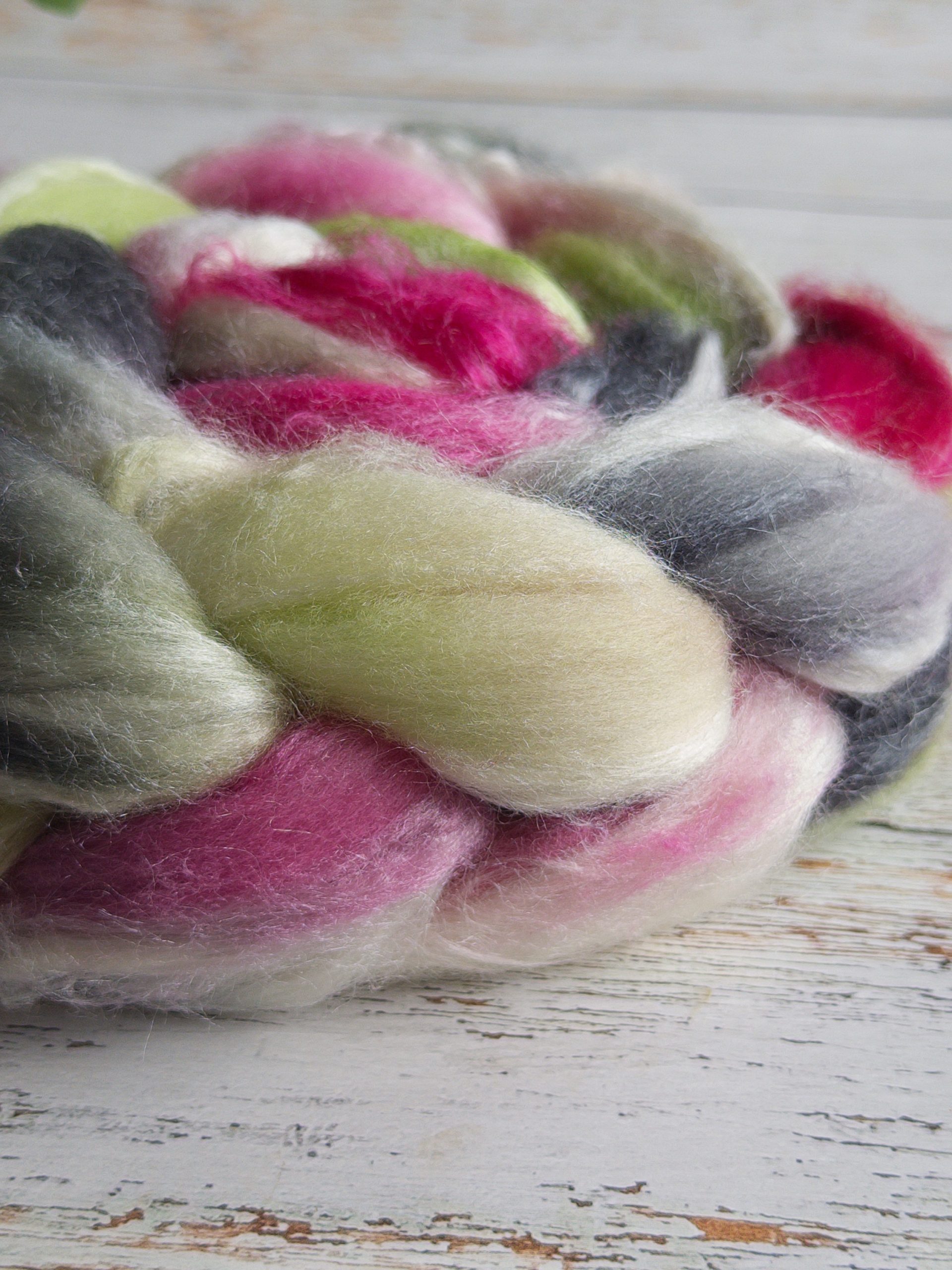 Merino - mulberry selyem szalaggyapjú - Image 4